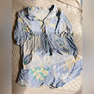 Sabo Skirt Lemon Floral Short Set